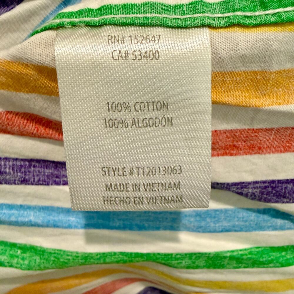 Trinity Collective Short Sleeve Button Down Shirt Men's 2XL Pride LGBTQIA - Picture 5 of 8